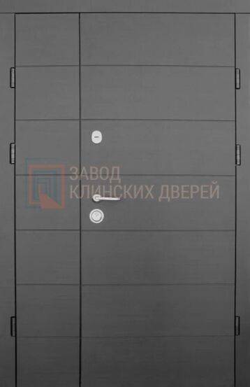 Парадная входная дверь с МДФ ПР-206 с МДФ ПР-206
