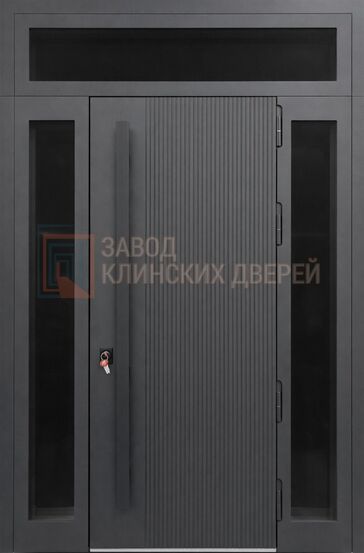 Входная дверь с виноритом и стеклом ВНР-139 с виноритом и стеклом ВНР-139